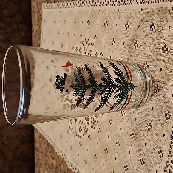 Vintage KIG Snowman 16 oz Glass - Picture 2 of 5
